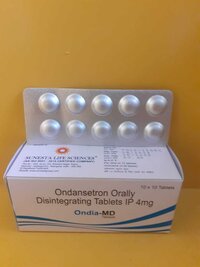 Ondenstron 4mg orally disintegrating tablets