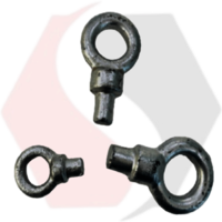 Forged Eye Bolts - Color: Silver