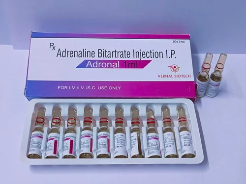 adrenaline bitartrate injection