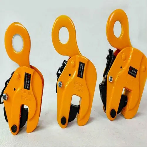 Yellow Vertical Plate Lifting Clamp