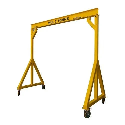 Yellow Portable Gantry Cranes