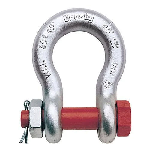 Silver Bow Nut Bolt Shackle