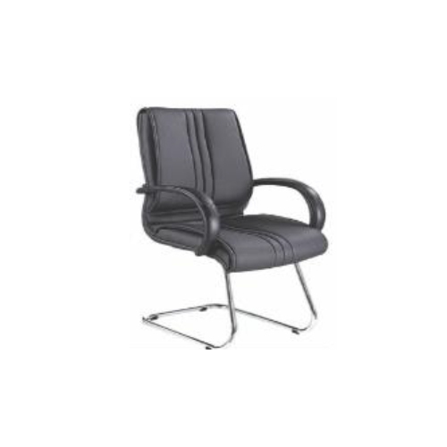 Modern Black Visitor Chair