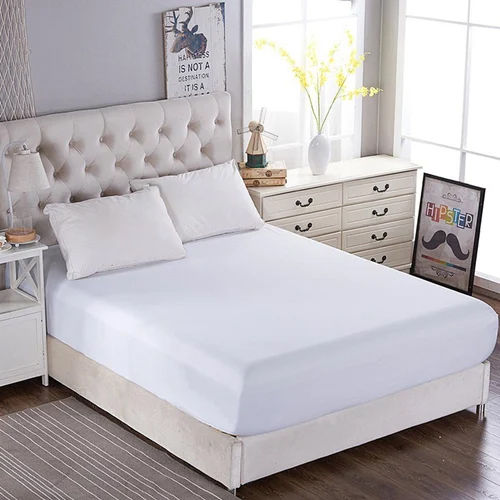 Plain Cotton Bed Sheet