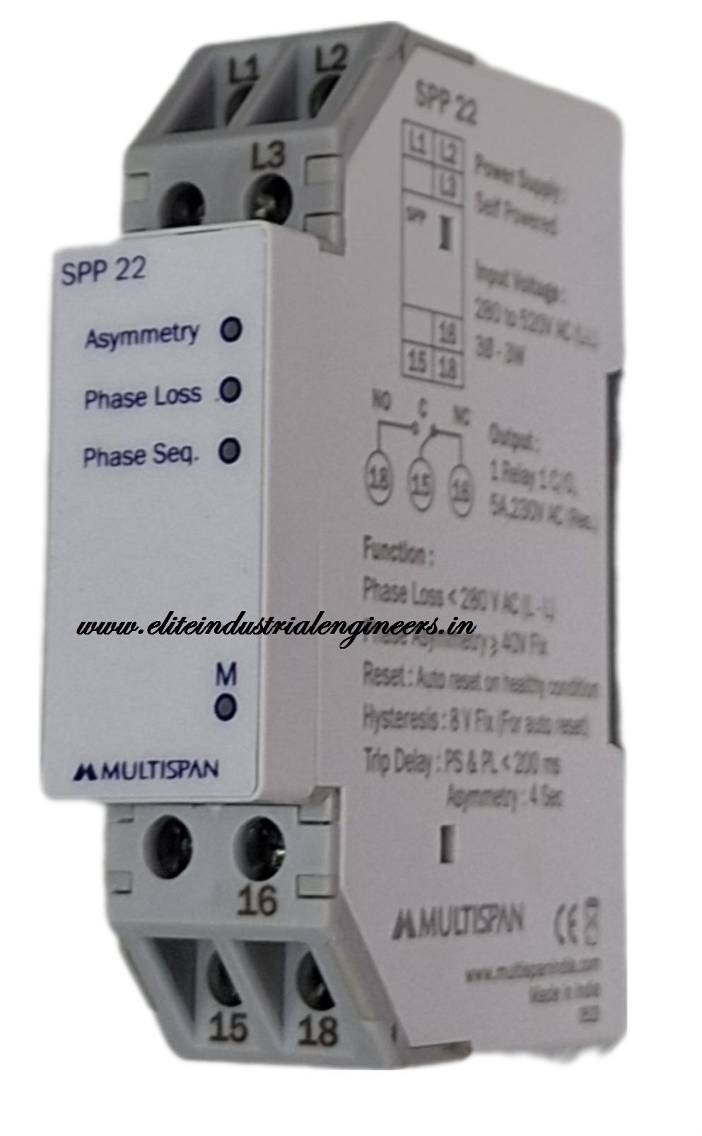 MULTISPAN SPP22 Single Phase Preventor