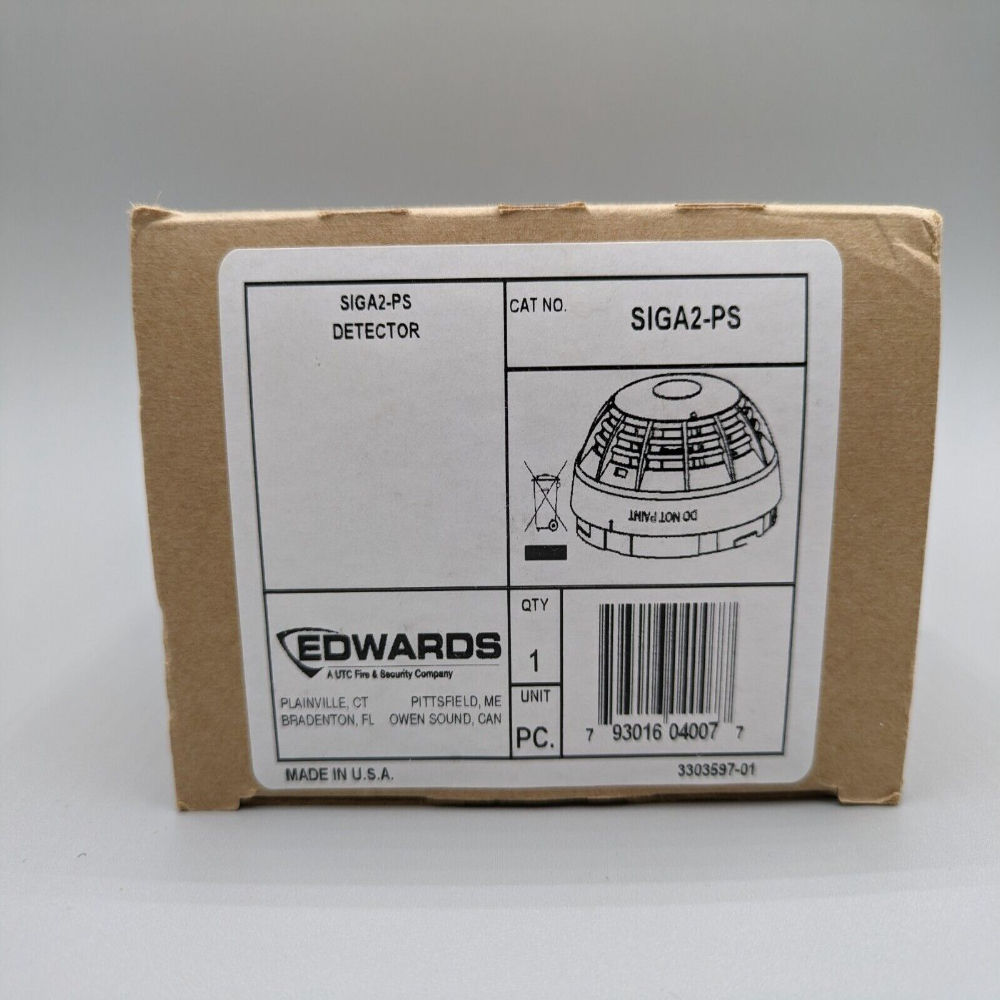 Edwards Detectors Siga Oshd