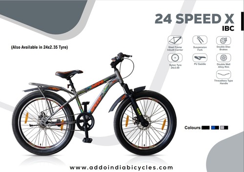 24 SPEED - X (IBC)  TYRE 26X235  DOUBLE DISC