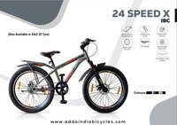 24 SPEED - X (IBC)  TYRE 26X235  DOUBLE DISC