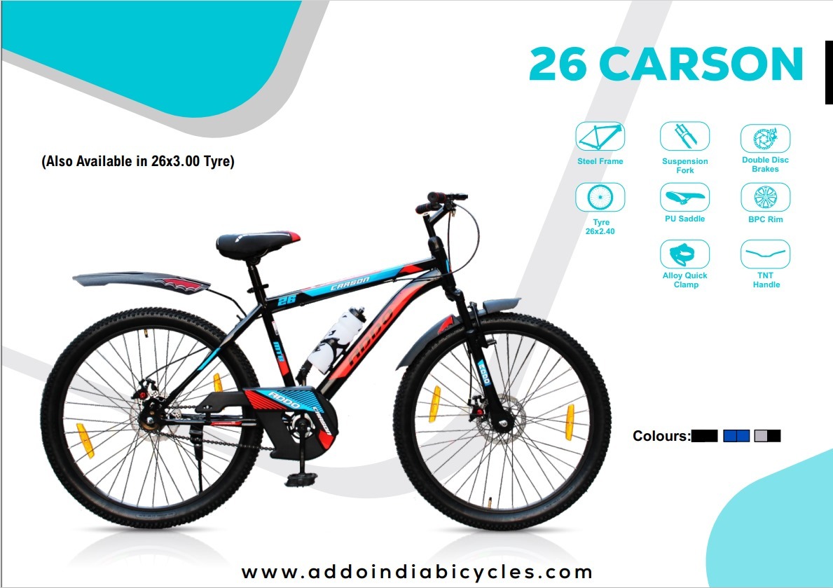26 CARSON NON IC  F/S D/D  (TYRE 26X2.40)