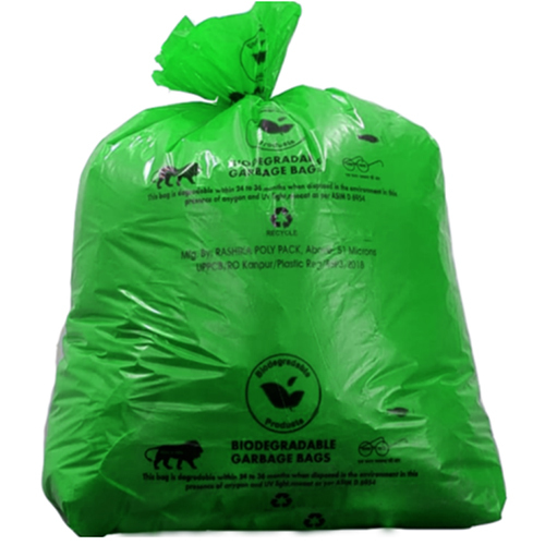 Green Garbage Bag
