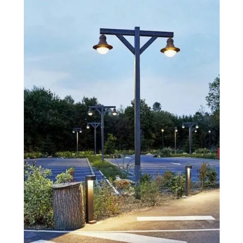 Various Colour Decorative Ms Square Lighting Pole