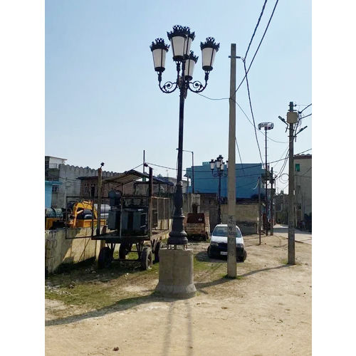 Various Colour Aluminium Decorative Street Lighting Pole