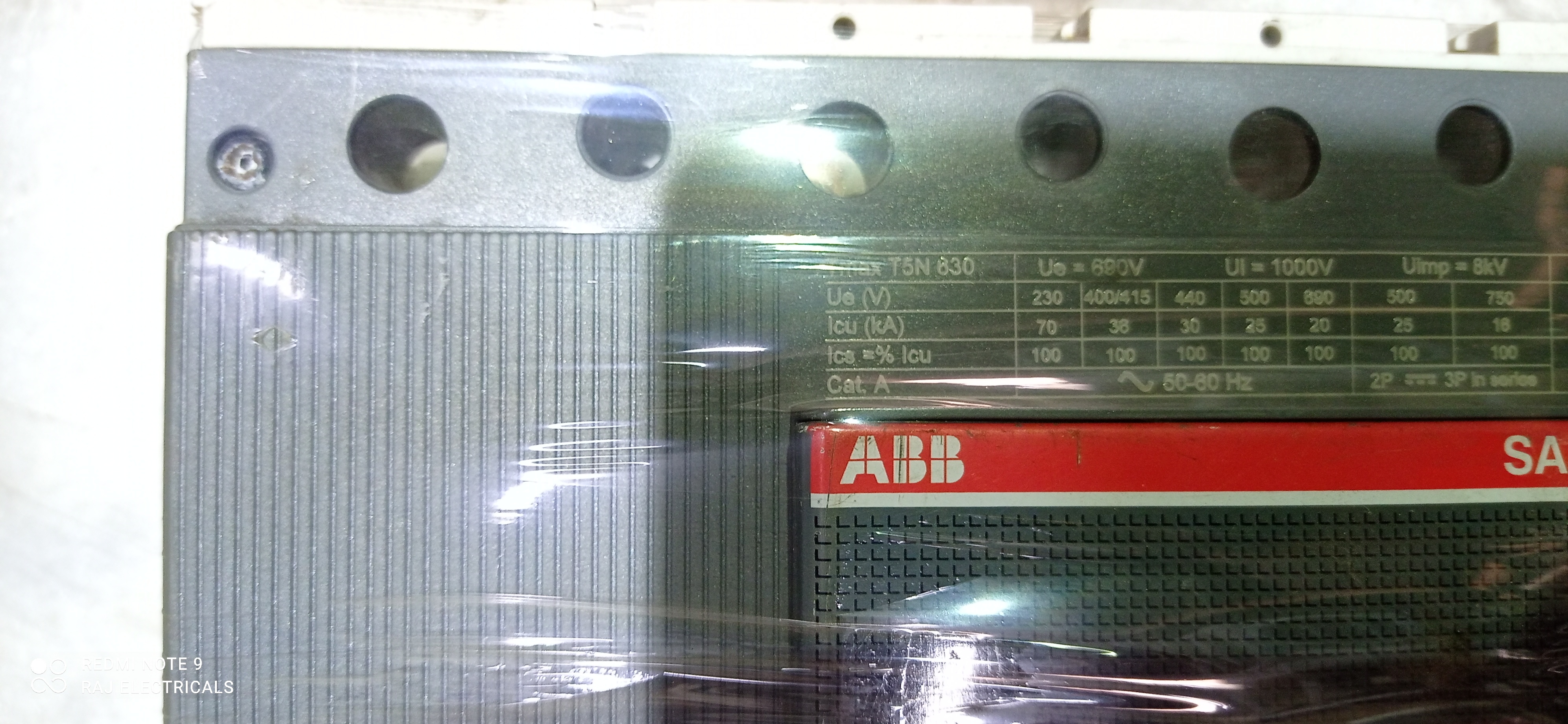 ABB SACE TMAX 630A 4P MCCB
