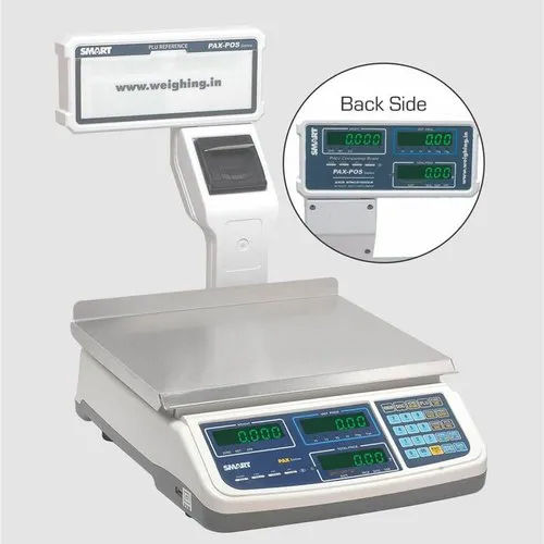 Pax-Pos Computing Receipt Ticket Printing Retail Scale Capacity Range: 15 Kgs  Kilograms (Kg)