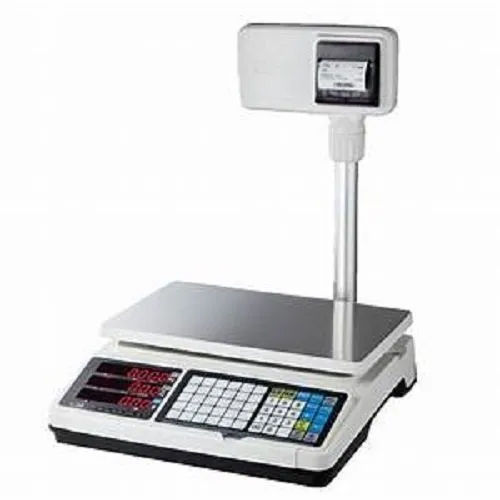 Si-810 Barcode Lable Printing Scales Machine Capacity Range: 31  Kilograms (Kg)