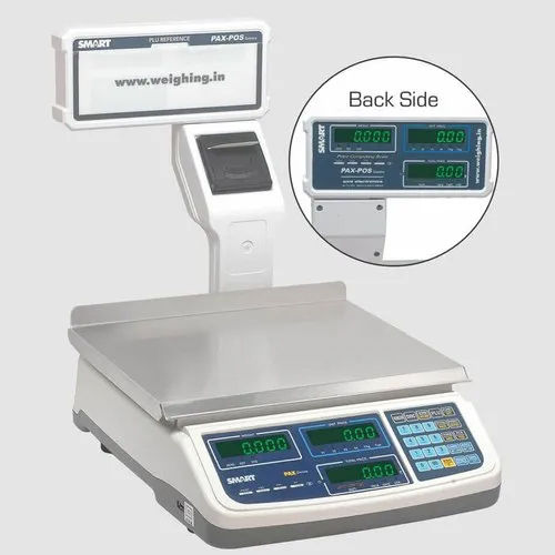 Pax-Pos Price Computing Receipt Ticket Printing Scale Accuracy: 2 Gm