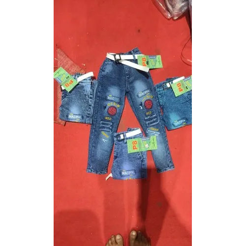 Kids Damage Jeans Age Group: 13-15 Years