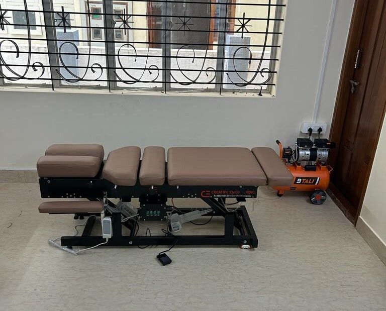 high-low chiro table with drop