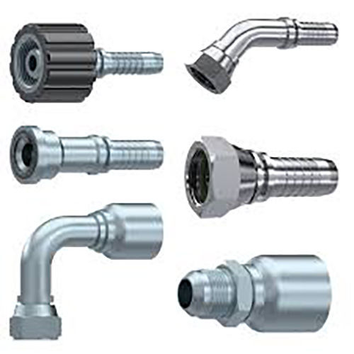 Hydraulic Fittings - Color: Sliver