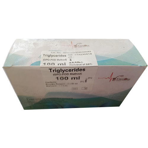 100 Ml Triglycerides Reagents Purity(%): 100%