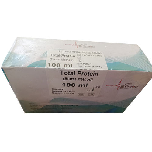 100 Ml Total Protein Reagents Purity(%): 100%