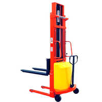 Red And Yellow Msb Capacity Semi Electric Stacker
