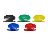 Bumper Plate Colours - Commercial Grade Muscle Gain Equipment | 1-year Warranty, Designed For Effective Muscle Toning, Vibrant Color Options
