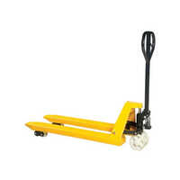 Hand Pallet Truck - 1-3 Ton Load Capacity, Pu & Nylon Wheels | New, Durable, Easy To Operate, Yellow For Industrial Material Handling