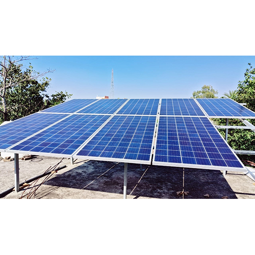 Residential Solar Power Plant By Shaurya Hind Solar