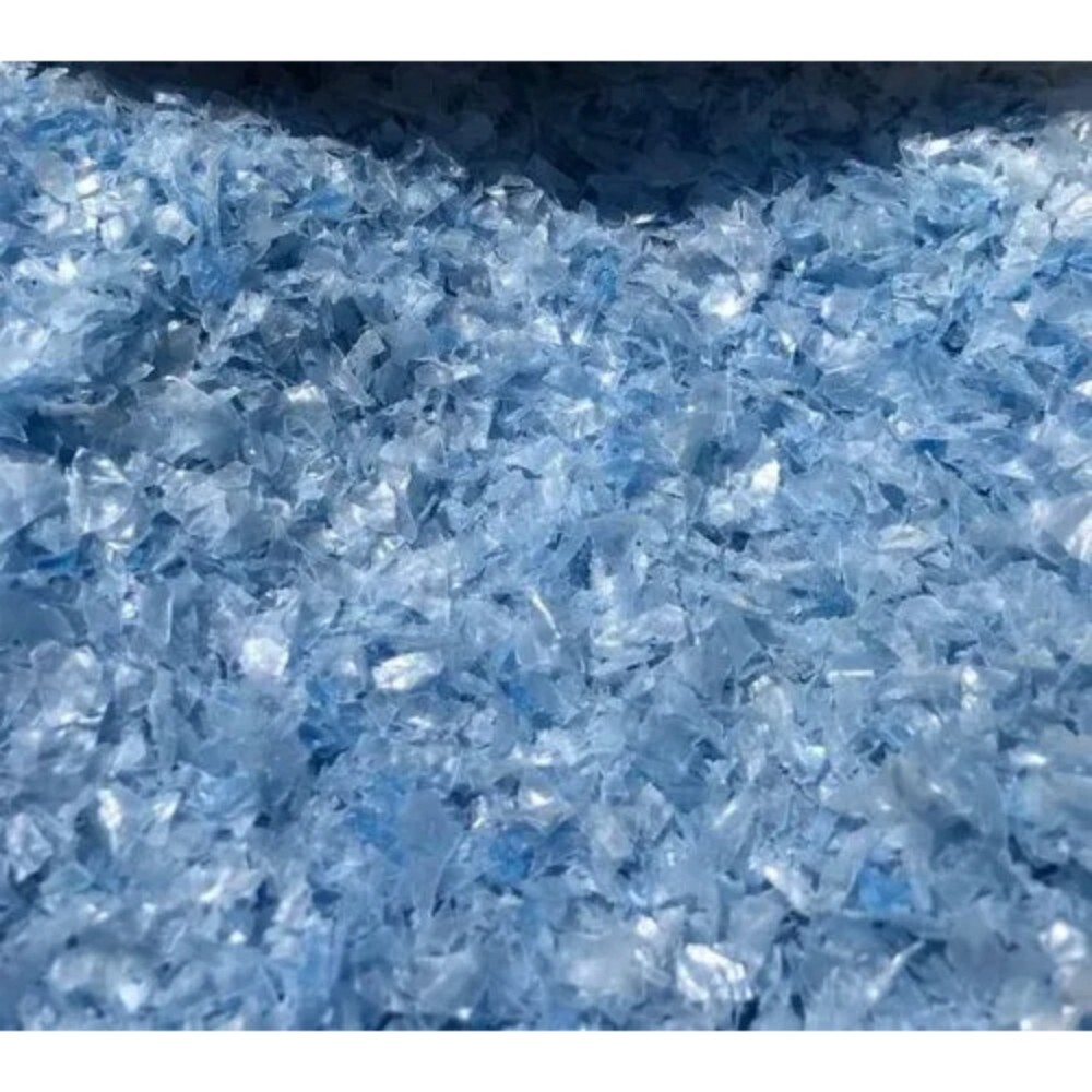 PC Bottle Regrind - Polycarbonate, 25kg, Blue | Industrial Grade, 98%-100% Purity, Solid Form, Environmentally Friendly Recycling Process