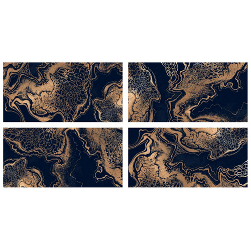 600 X 1200 MM Black Panther Super High Gloss GVT-PGVT Tiles