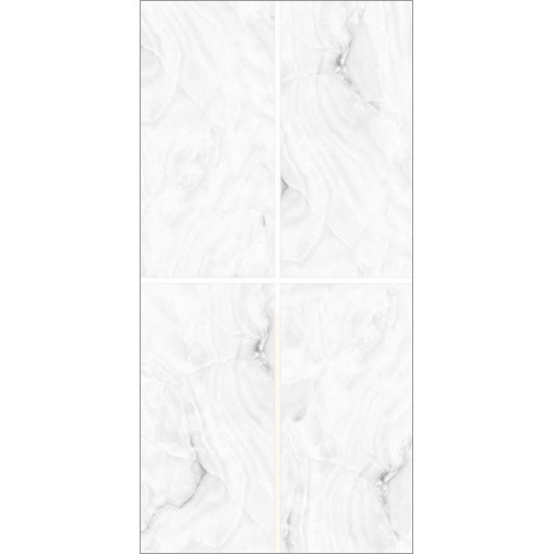 600 X 1200 MM Onix Bianco Glossy GVT-PGVT Tiles