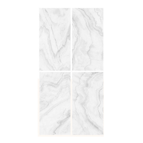 600 X 1200 MM Pearl Grey Glossy GVT-PGVT Tiles