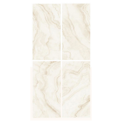 600 X 1200 MM Pearl Crema Glossy GVT-PGVT Tiles