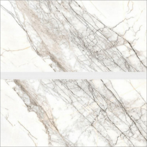 600 X 1200 MM Crystal White Glossy GVT-PGVT Tiles
