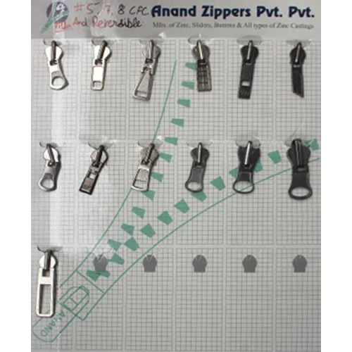 Reversible Zipper Slider