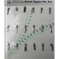 3 Cfc Zippers Sliders - High-quality Steel, Custom Size, Polished Finish | Durable, Rust-resistant, Reversible Design For Commercial Use