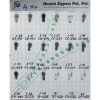 Lfc Zip Puller - High-grade Steel, Customized Size, Polished Finish - Reversible Design For Secure And Reliable Closure Solutions