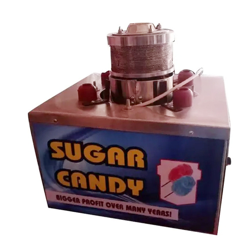 Cotton Candy Making Machine - Stainless Steel, Manual Operation | Good Quality, Warranty Included