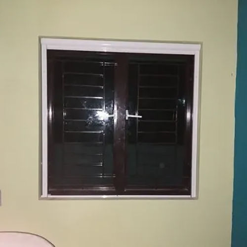 Black Glass Steel Openable Window