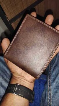Black & Brown Men Leather Wallet