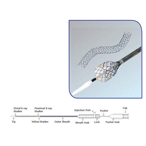 Palliator Biliary Stents Color Code: Silver