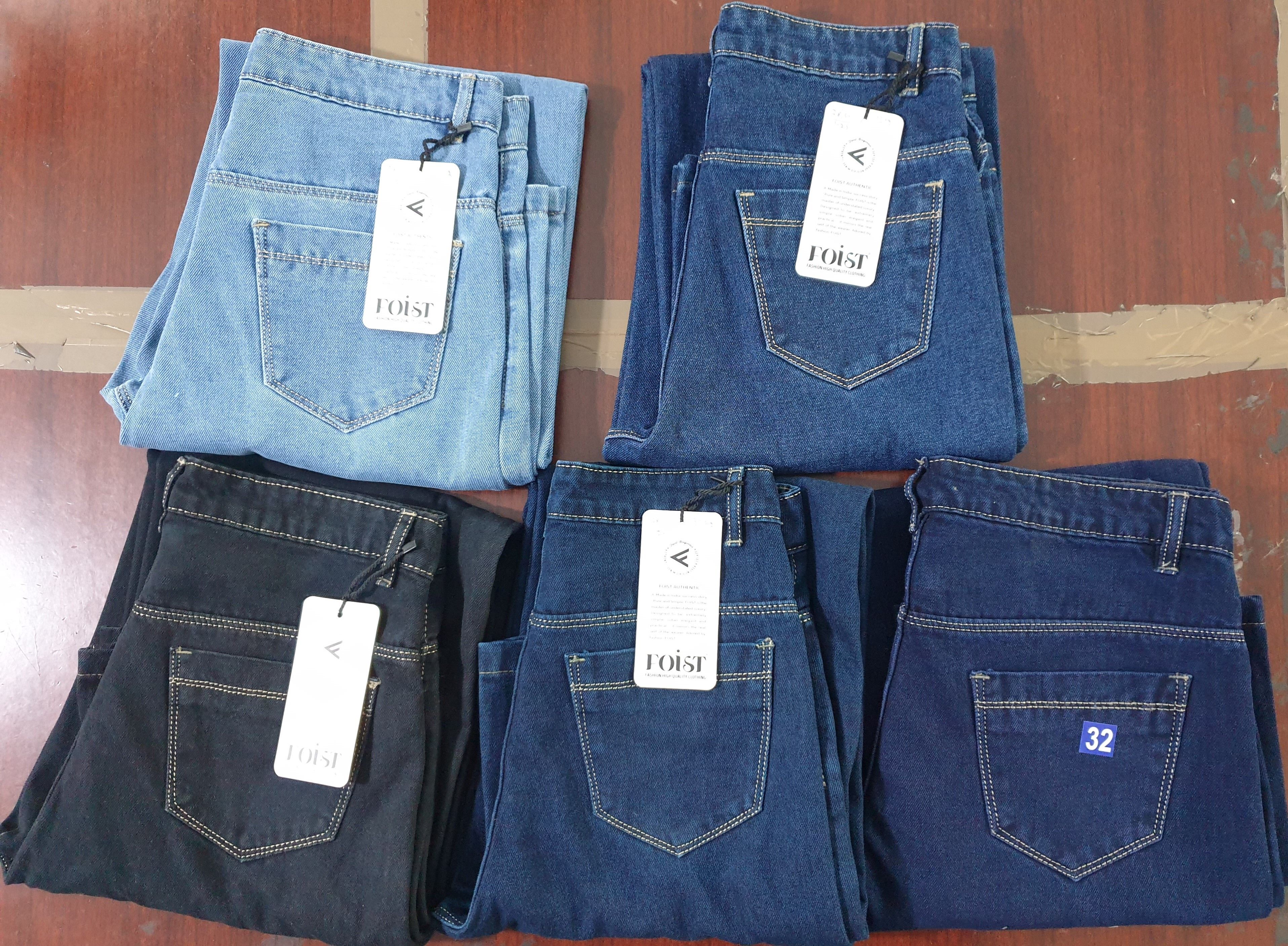 LADIES NON - STRETCHABLE STRAIGHT JEANS