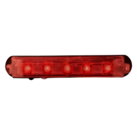 Solar Red Flag Light For Police Bike