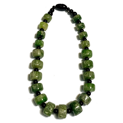 Different Available Green Silly Beads Necklace