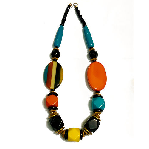 Joint Beads Necklace - Beads Colour: Different Available