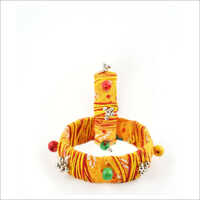 Yellow Handmade Bangles
