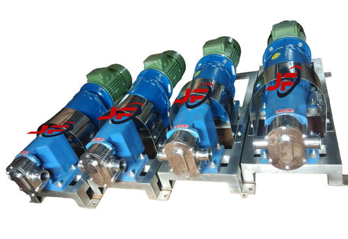 Blue Rotary Lobe Pump