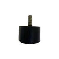 Black Rubber Bush With Bolt