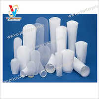 Mesh Polyester Filter Bag - Polyester Material, Industrial Use, White Color | Durable and High-Performance Filtration Solution